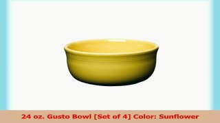 24 oz Gusto Bowl Set of 4 Color Sunflower a6f42799