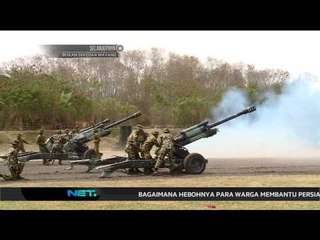 Korps Marinir peringati HUT ke-69 gelar demonstrasi peperangan - NET17