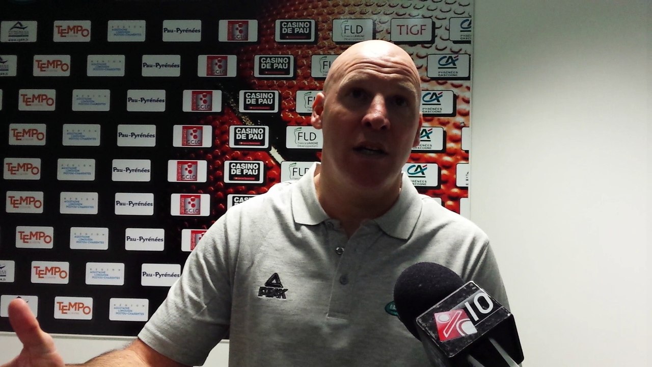 Basket - Élan béarnais : Eric Bartecheky avant Pau-Chalon (1/2)