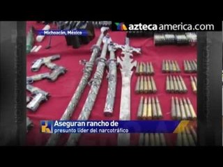 Aseguran rancho de presunto líder de "Los Caballeros Templarios"