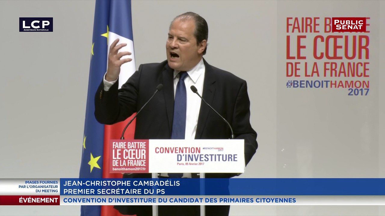 « Benoît, tu es l’espoir d’un camp » lance Jean-Christophe Cambadélis