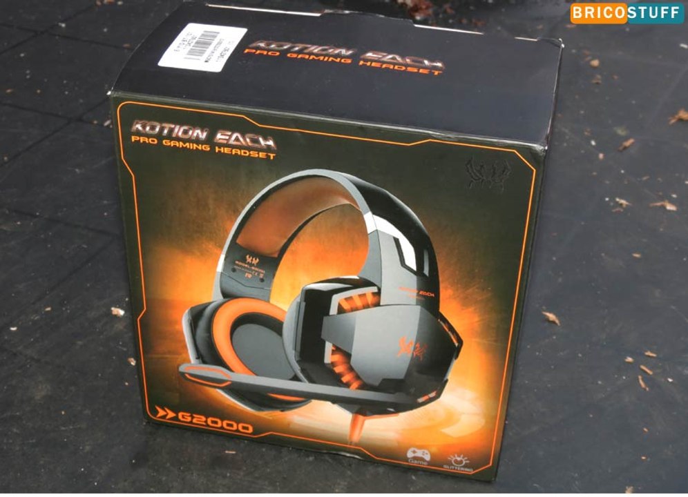 casque-micro filaire Gamer KOTION EACH G2000 Pro