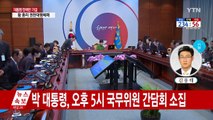 박근혜 대통령, 국무위원 간담회 소집...입장 표명 / YTN (Yes! Top News)
