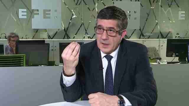 Patxi López: La imagen del PSOE no puede ser la alianza con el Gobierno del PP