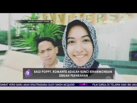 Di Ulang Tahun Kemarin, Poppy Bunga Mendapat Surprise dari Suami dan Sahabat