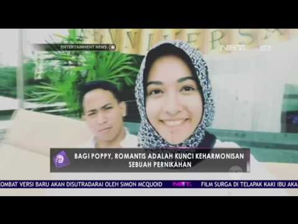 Di Ulang Tahun Kemarin, Poppy Bunga Mendapat Surprise dari Suami dan Sahabat