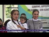 Jessica Iskandar dan Luna Maya Berbagi Dengan Anak-anak Kurang Beruntung