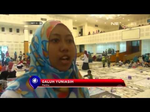 Anak-anak ikuti lomba melukis caping - NET12
