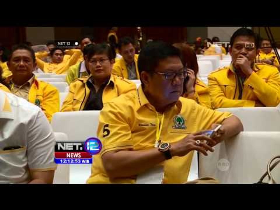 Live Report Munas - Golkar Tetapkan 199 Pengurus Baru -NET12