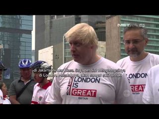 Presiden Jokowi Ajak Wali Kota London Bersepeda di CFD -NET12