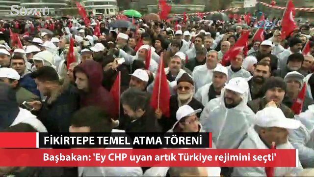 Başbakan: Ey CHP uyan artık Türkiye rejimini seçti