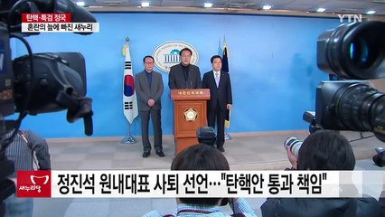 정진석 "탄핵 책임지고 사퇴"...혼돈의 새누리당 / YTN (Yes! Top News)