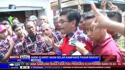 Ahok Dan Djarot Akan Gelar Kampanye Akbar Pesta Rakyat