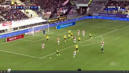 Klaassen Goal -  Roda JC Kerkrade vs Ajax 0-1  05.02.2017 (HD)