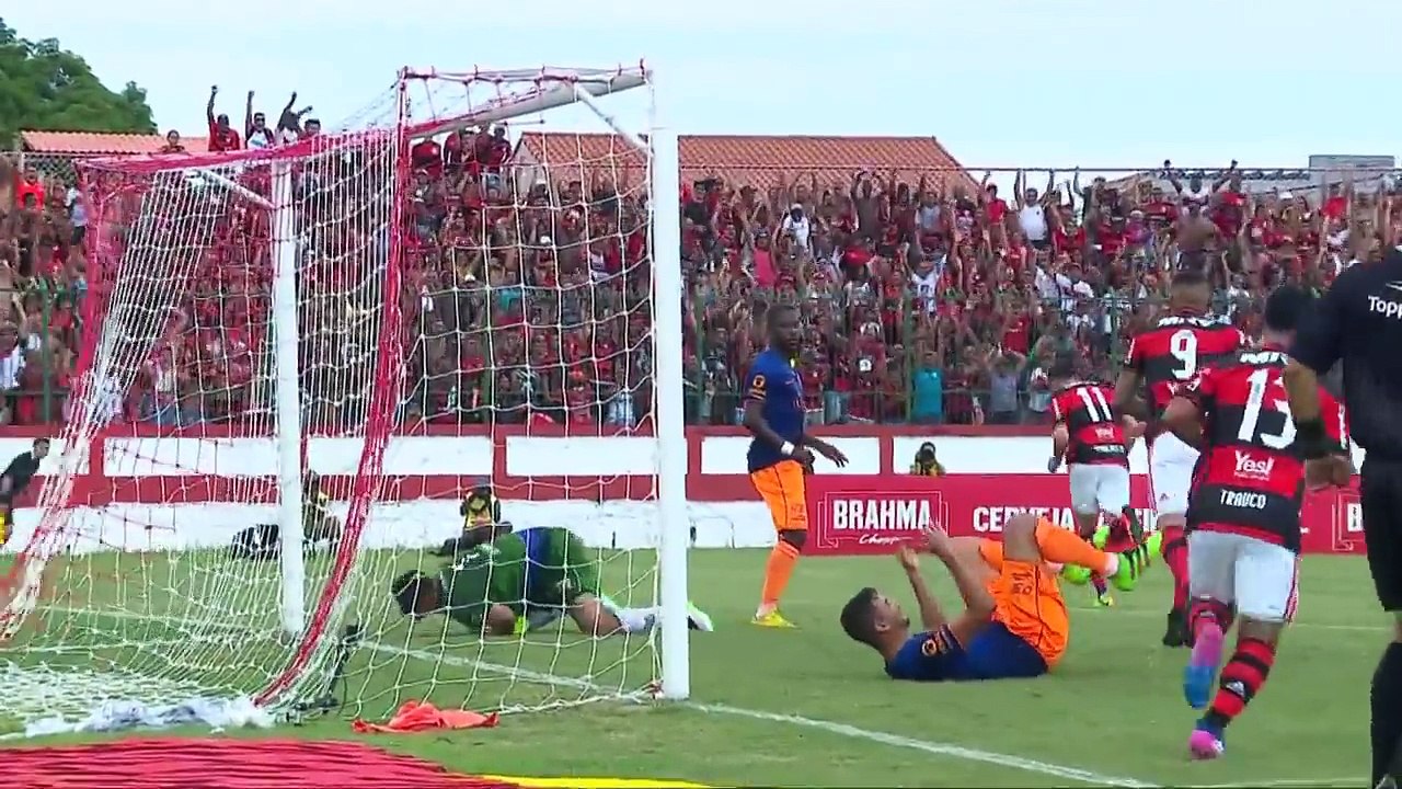 Nova-Iguaçu-0-x-4-Flamengo-GOLS-Campeonato-Carioca-2017 -