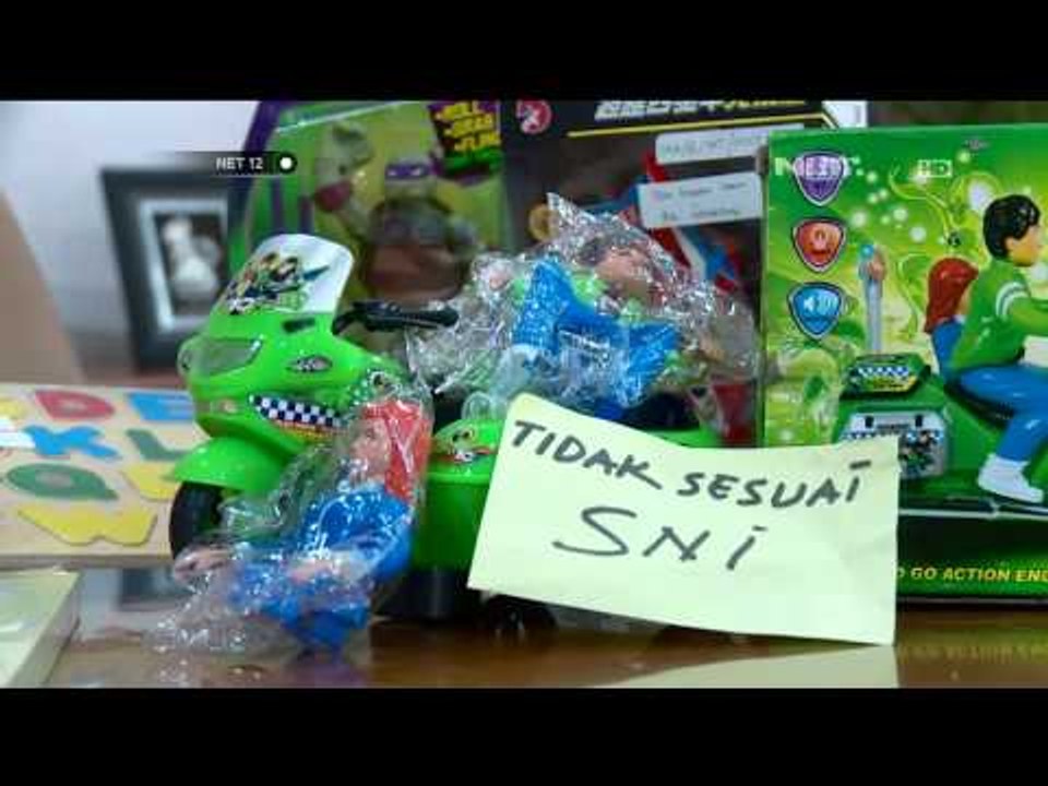 Importir mainan anak memalsukan kode barang untuk menyusupkan mainan tak sesuai SNI - NET12