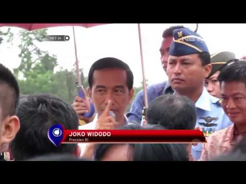 Presiden Jokowi memanfaatkan kunjungan kerja di Tarakan untuk blusukan ke Kampung Nelayan - NET24