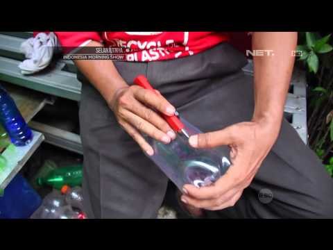 Cinta Bumi lampion dari bahan bekas - NET5