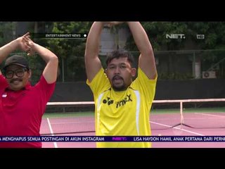 Keseruan Bedu Berlatih Tennis demi Turunkan Berat Badan