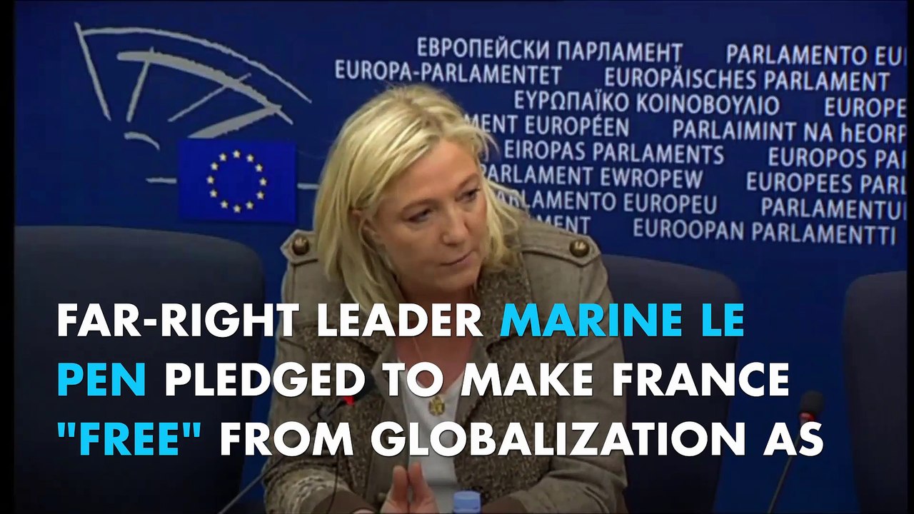 France elections: Le Pen pledges 'freedom' in presidential campaign