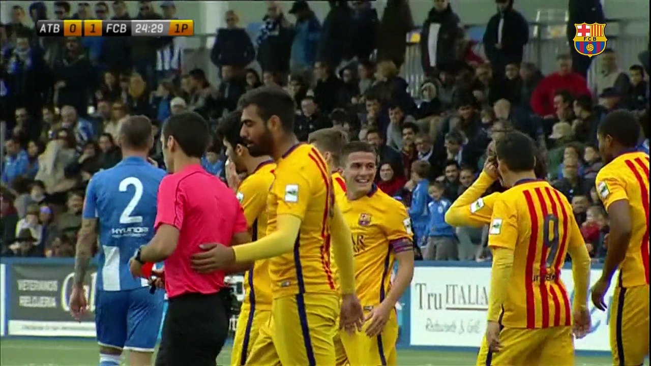 [HIGHLIGHTS] FUTBOL (2AB): At. Balears - FC Barcelona B (2-1)