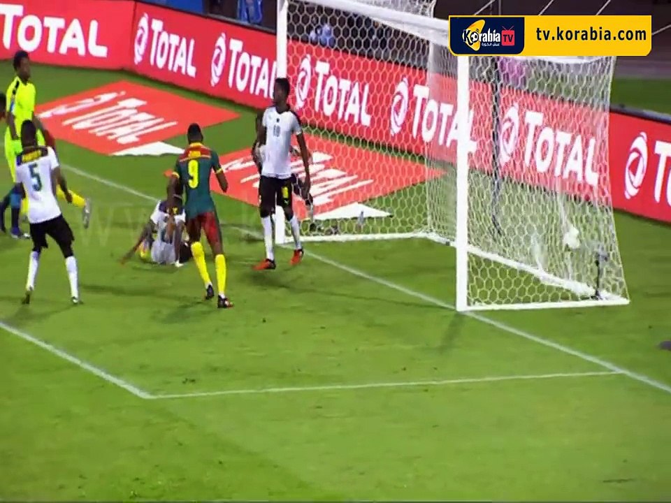 أهداف مباراة __ الكاميرون 2 - 0 غانا __ كأس أمم أفريقيا . تعليق عصام الشوالي