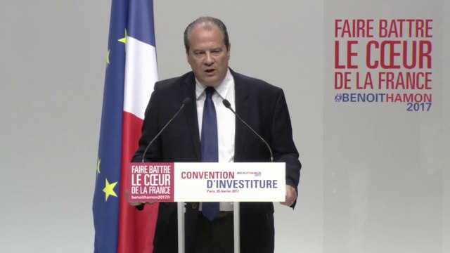 Discours de Jean-Christophe Cambadélis à la convention d'investiture de Benoît Hamon