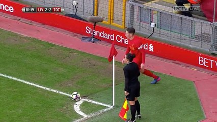 Kevin Stewart Goal - Liverpool u23s 3-2 Tottenham Hotspurs - 05/02/17
