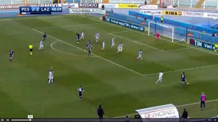 Parolo Hat Trick Goal - Pescara vs Lazio 2-3  05.02.2017 (HD)
