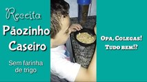 Pãozinho Caseiro De Farelo De Aveia Com Granola/ Sem Farinha de Trigo/ #Autismo