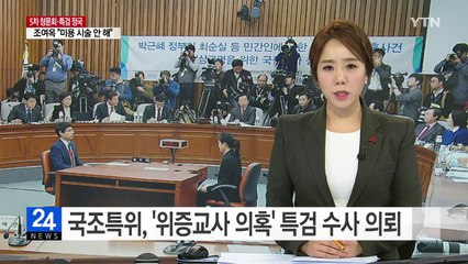 국조특위, '위증교사 의혹' 특검 수사 의뢰 / YTN (Yes! Top News)