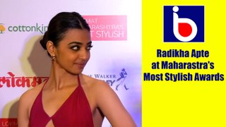 Radikha Apte at Maharastra's Most Stylish Awards