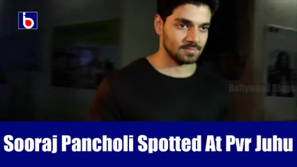 Sooraj Pancholi Spotted At Pvr Juhu