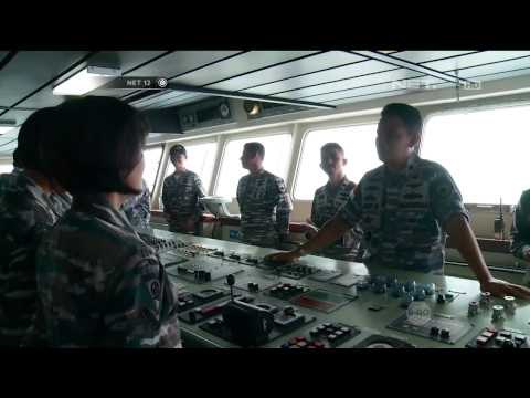 Tiga Srikandi Kowal KRI Banda Aceh turut serta dalam misi pencarian AirAsia QZ8501 - NET12