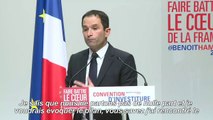 Présidentielle: Benoît Hamon investi par le PS