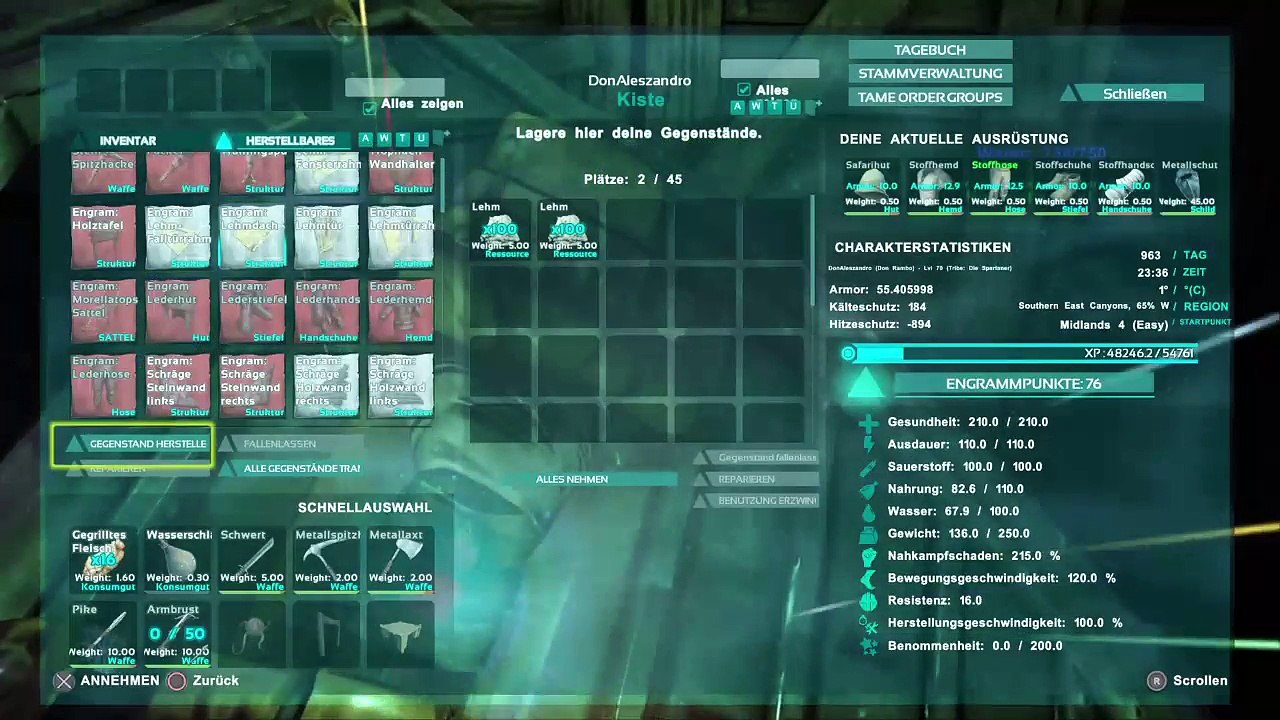 DonAleszandro ARK Survival Evolved : ««-Überlebenswille beim Aufbau eines Imperiums-»» (857)