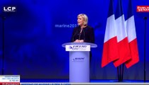 REPLAY. Discours de campagne de Marine Le Pen à Lyon