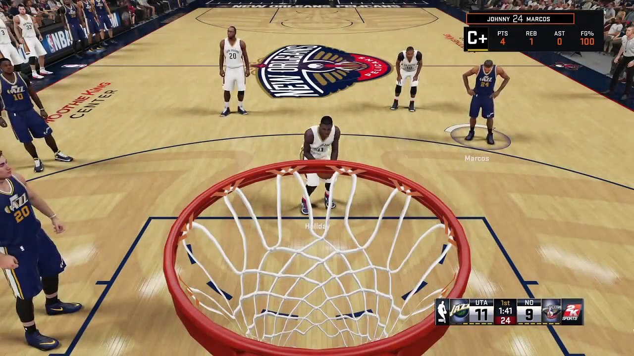 NBA 2K15 OT 5 point loss