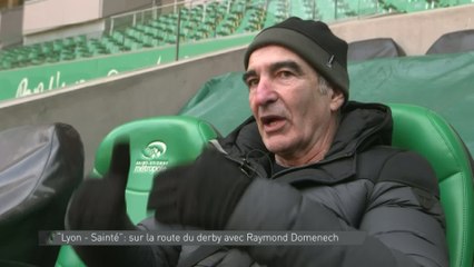 Foot - L'Equipe Enquête : Sur la route du derby avec Raymond Domenech