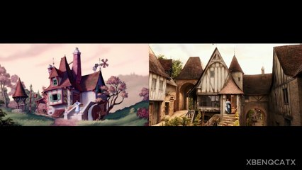 Beauty and the Beast Trailer 2.DISNEY MOVIES...... - 1991 vs 2017 Comparison