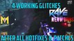 Rave In The Redwoods Glitches - 4 WORKING Glitches AFTER All Hotfixes