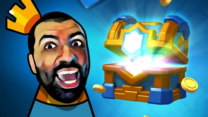 PRIMEIRO BÁU DA COROA! - Clash Royale Gameplay