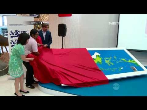 Peta Indonesia dari Lego Diluncurkan oleh Kedutaan Denmark untuk Indonesia NET24