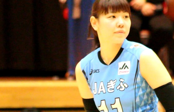 【女子ﾊﾞﾚｰﾎﾞｰﾙVﾁｬﾚﾝｼﾞﾘｰｸﾞⅠ2016-2017】佐々木美帆選手(Miho Sasaki)JAぎふリオレーナ2016.11.19美濃加茂市中央体育館プラザちゅうたい