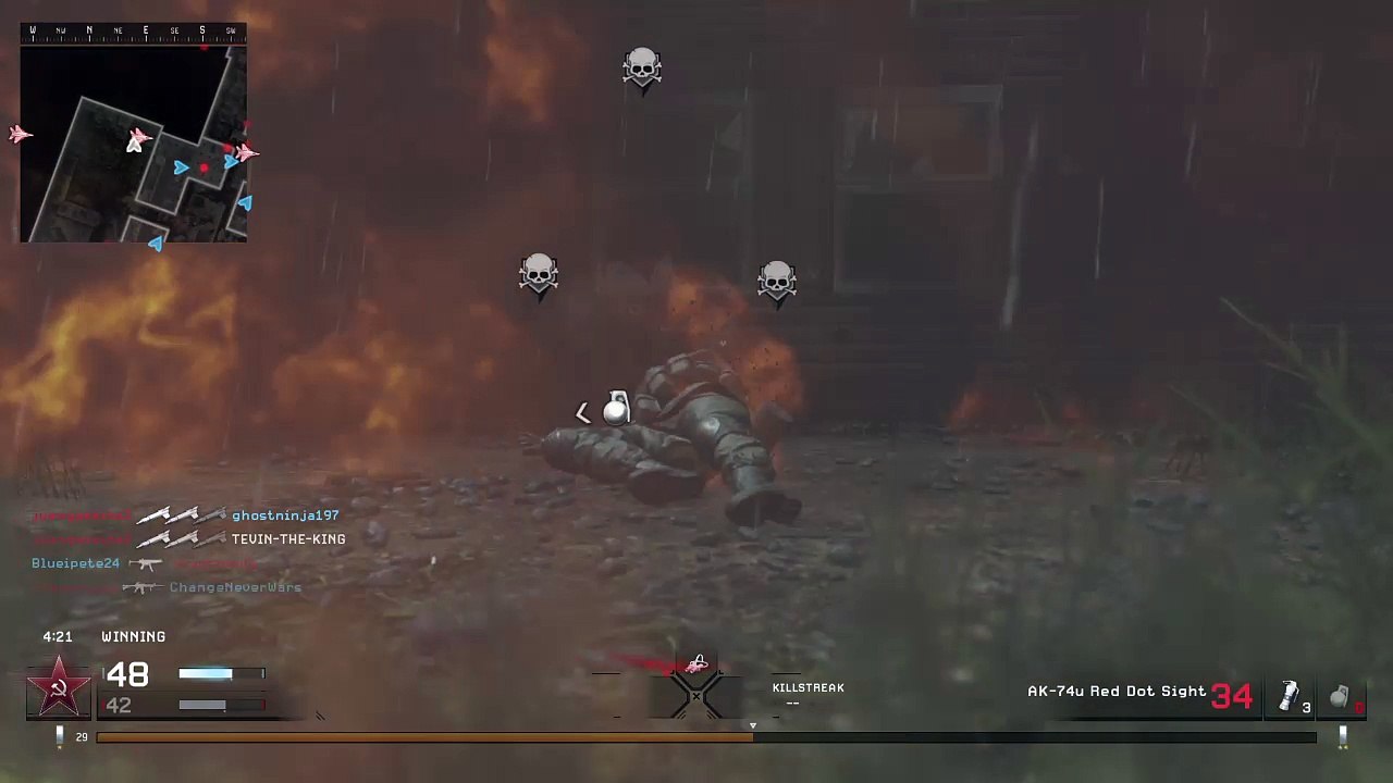 Call of Duty®: Modern Warfare® Remastered Game winning kill