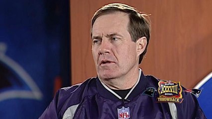 Super Bowl XXXVIII Throwback: Bill Belichick