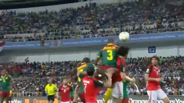 Nicolas N'Koulou Goal - Egypt 1-1 Cameroon - 05.02.2017