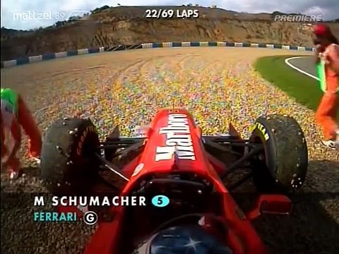 F1 Jerez GP 1997 - Schumacher Villeneuve Collision Premiere_Sky [German Commenta
