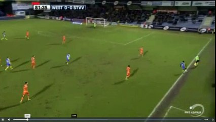 Acolatse Goal - Westerlo v Sint vs Truidense 1-0  05.02.2017 (HD)