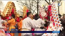 Nouvel An chinois : Paris a célébré l'année du Coq